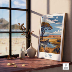 Etosha National Park Wall Art-This Art World