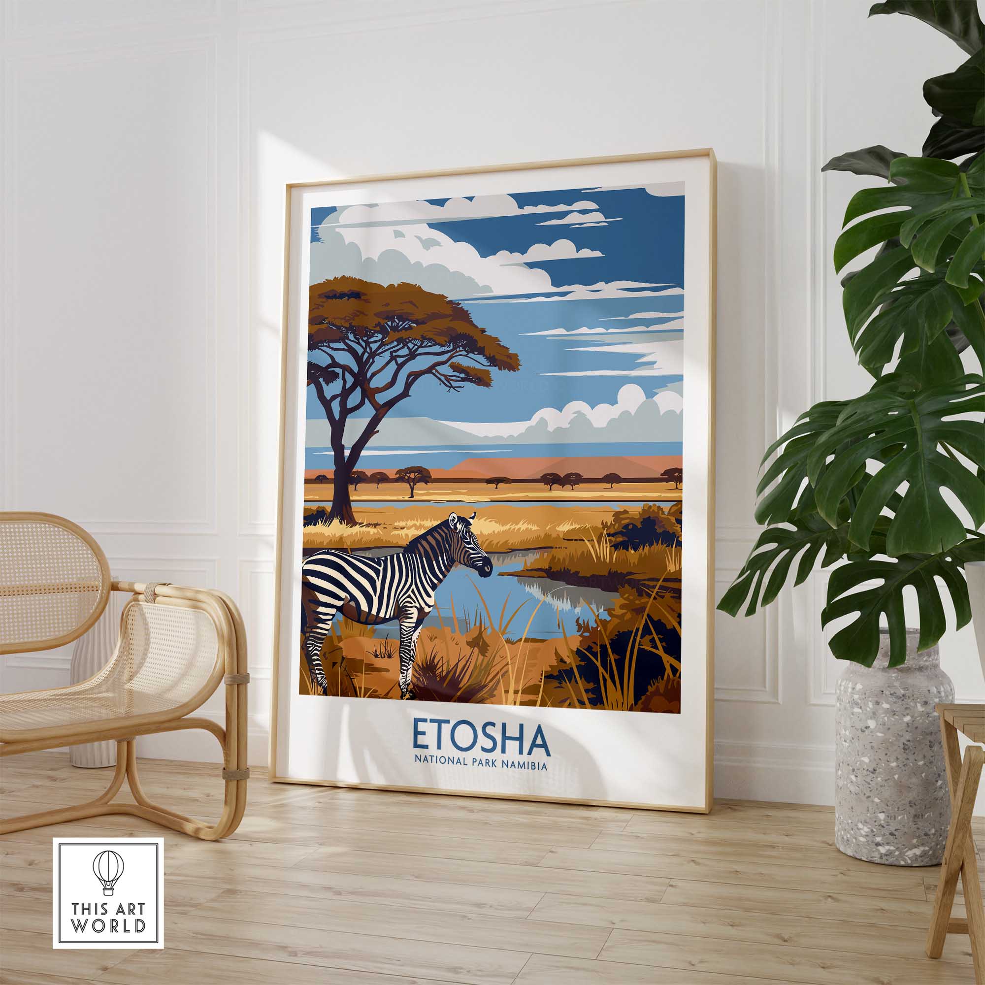 Etosha National Park Wall Art-This Art World