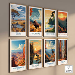 Etosha National Park Wall Art-This Art World