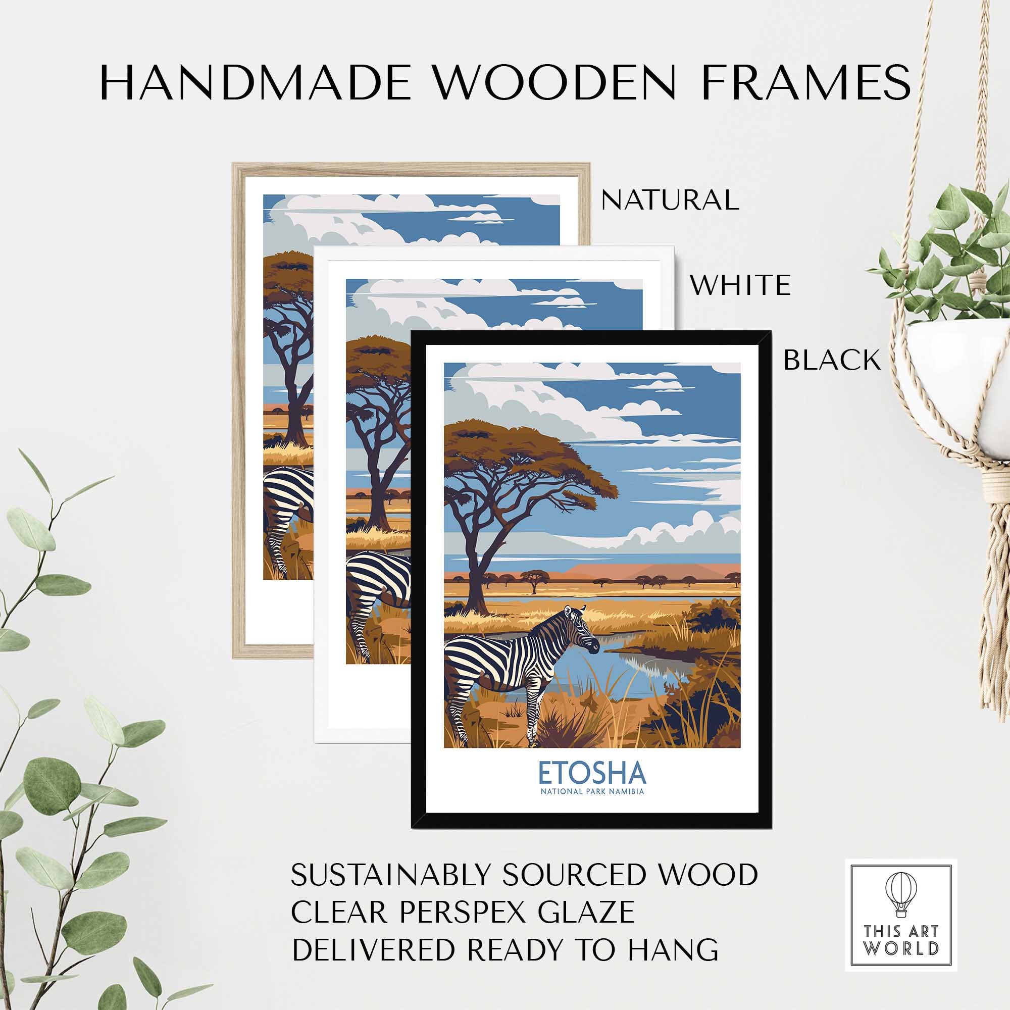 Etosha National Park Wall Art-This Art World