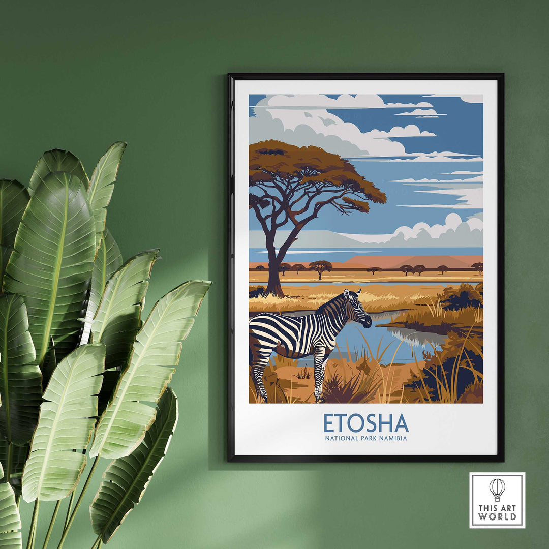Etosha National Park Wall Art-This Art World