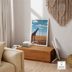 Etosha Poster Namibia-This Art World