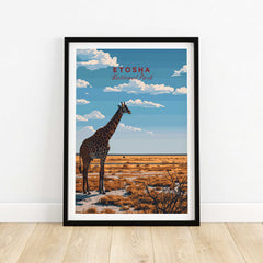 Etosha Poster Namibia-This Art World