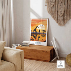 Etosha Safari Poster-This Art World