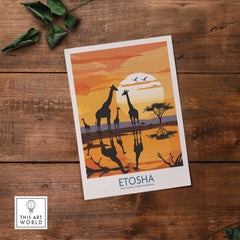 Etosha Safari Poster-This Art World