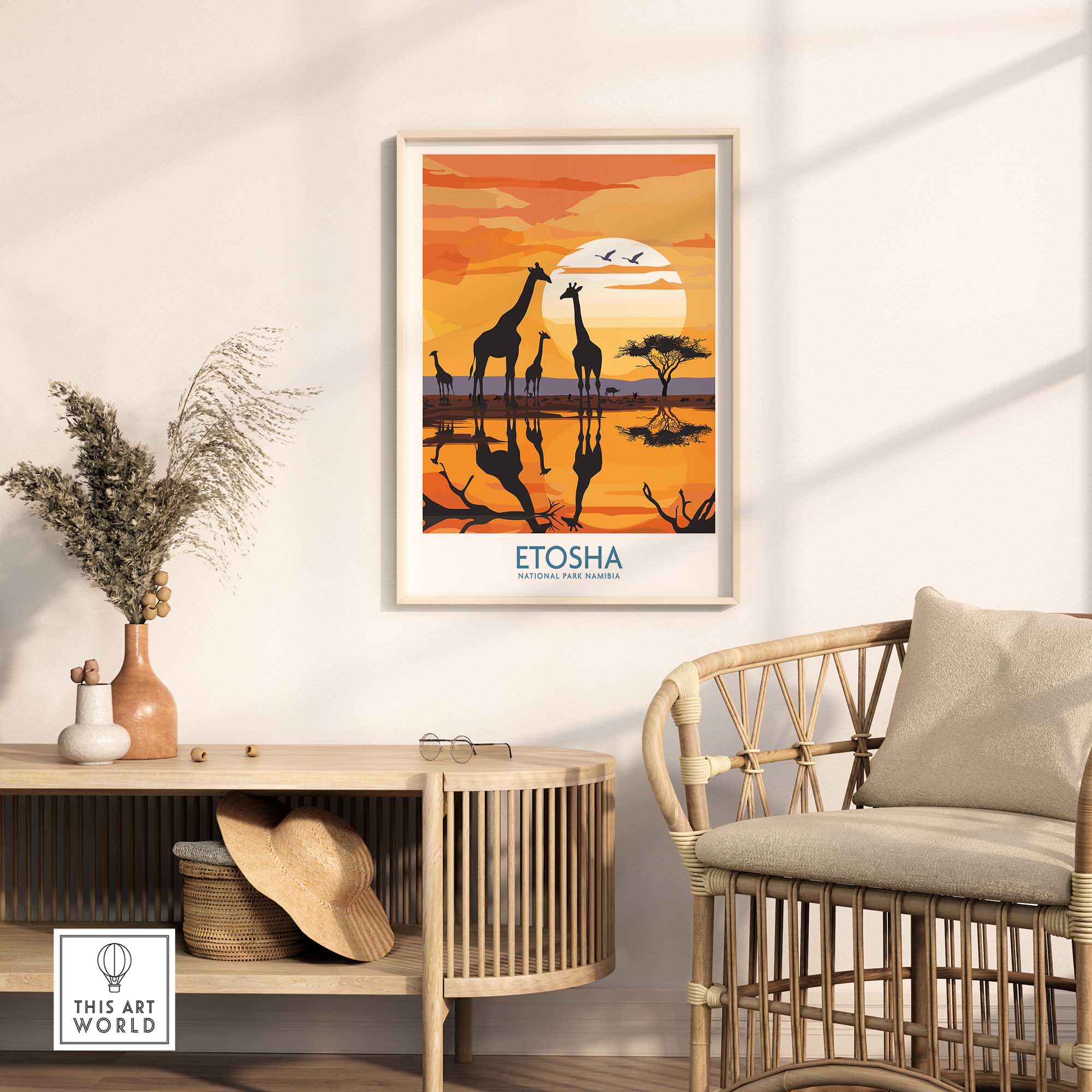 Etosha Safari Poster-This Art World