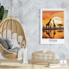 Etosha Safari Poster-This Art World