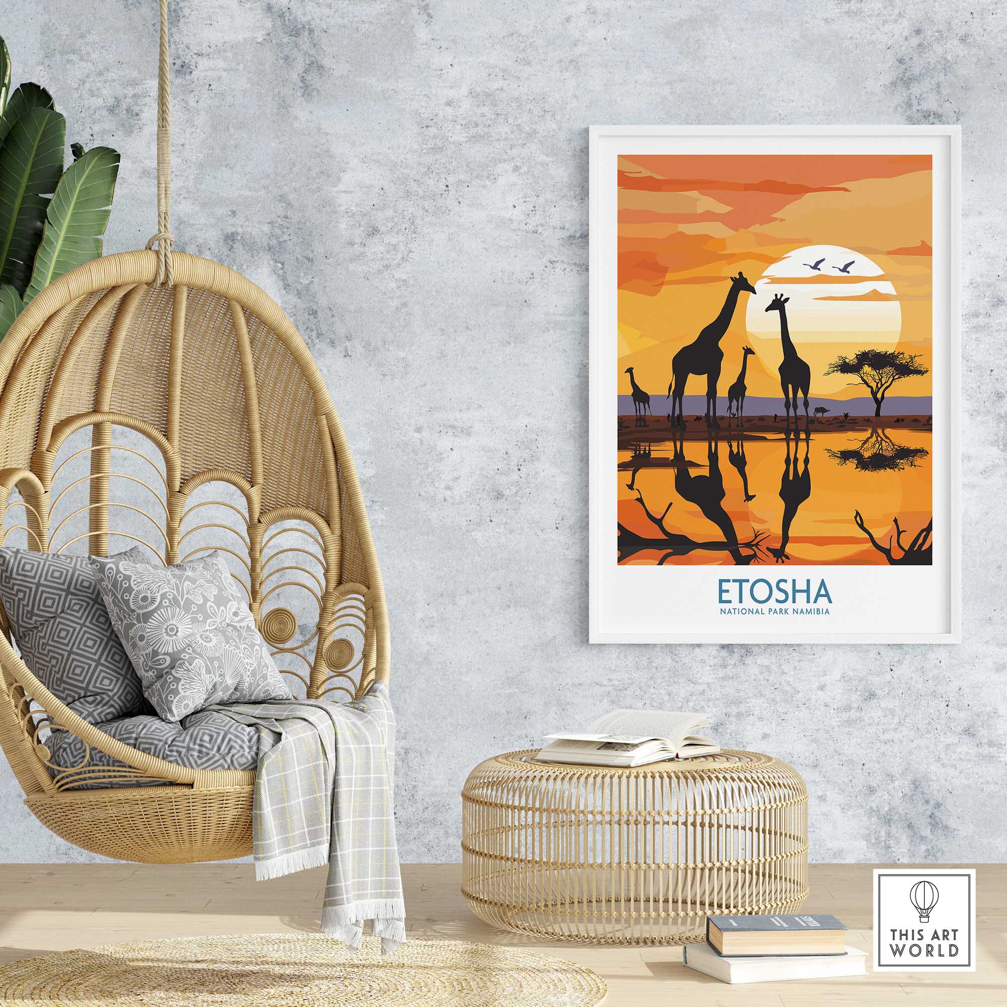 Etosha Safari Poster-This Art World