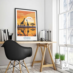 Etosha Safari Poster-This Art World