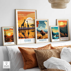 Etosha Safari Poster-This Art World