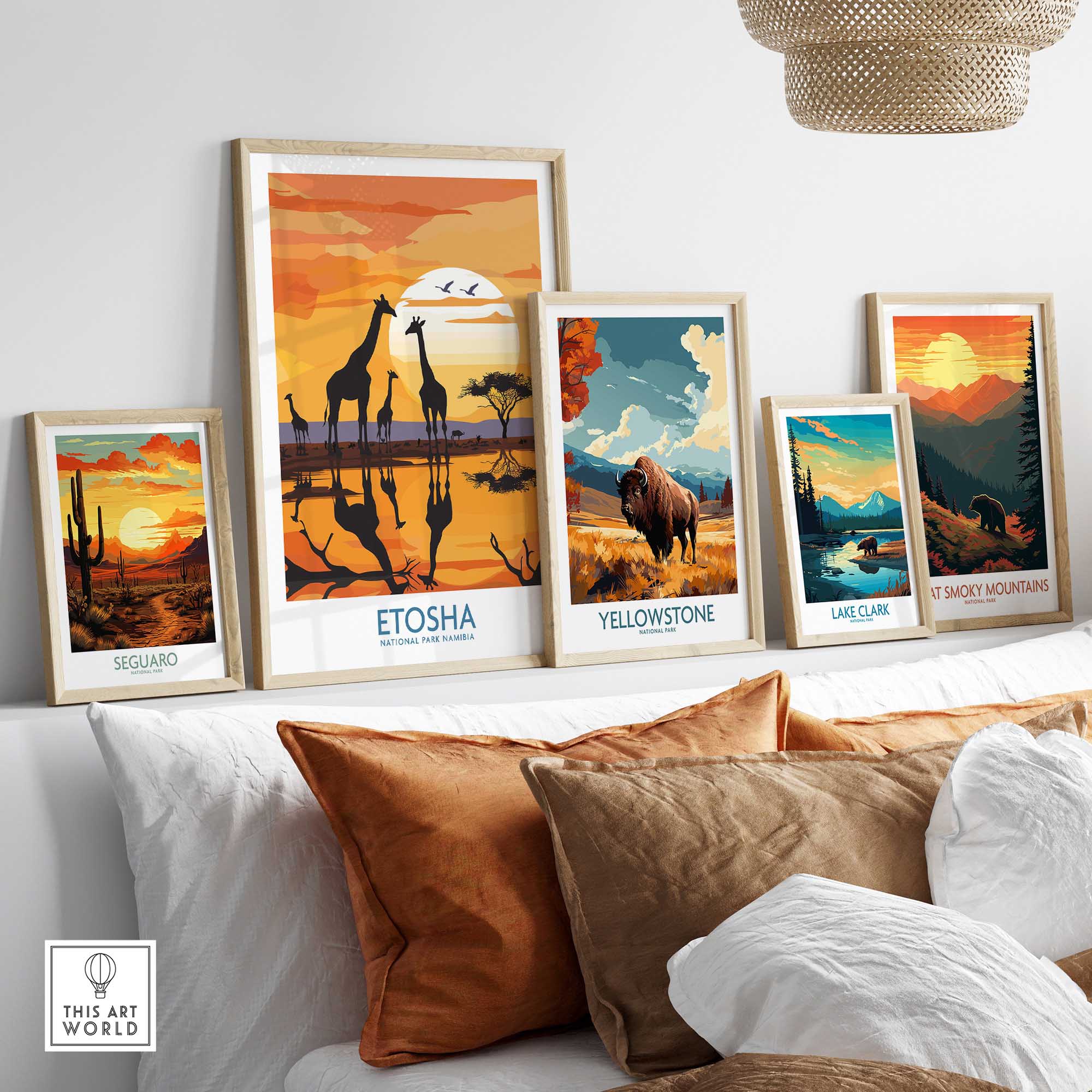 Etosha Safari Poster-This Art World
