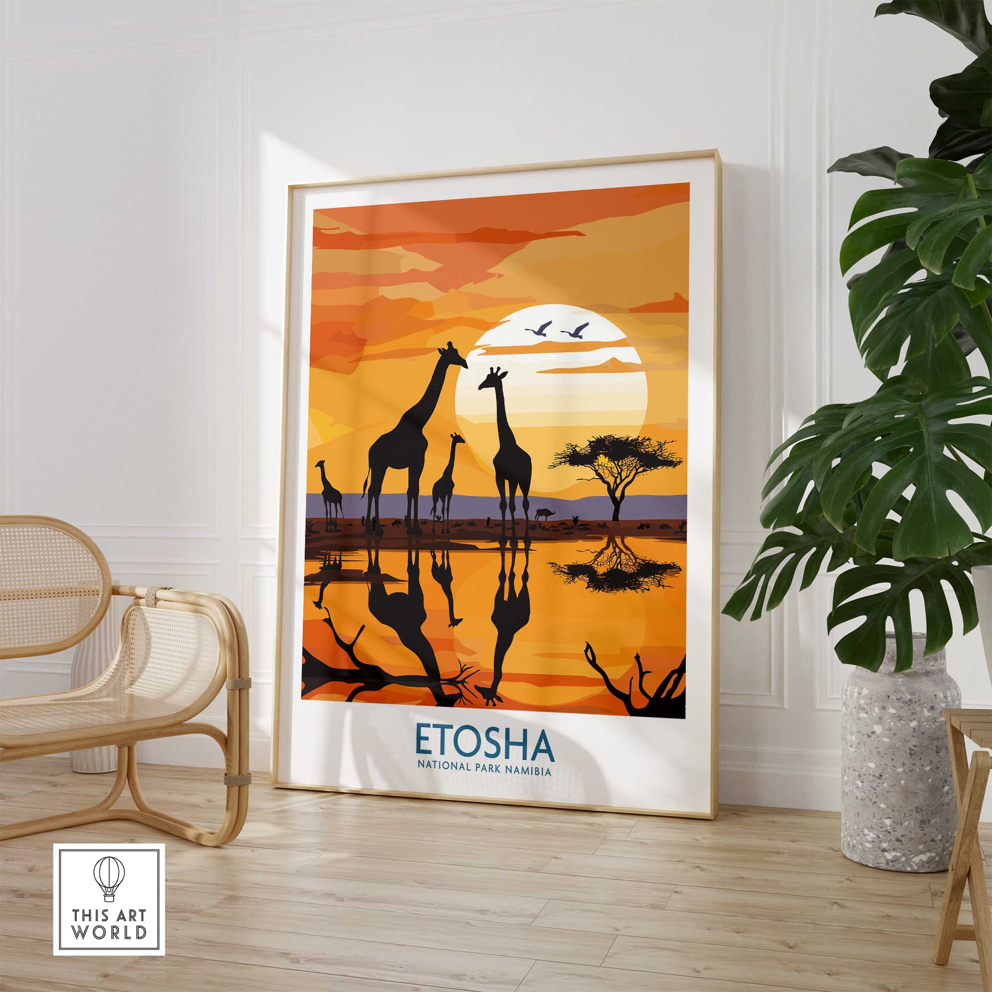 Etosha Safari Poster-This Art World
