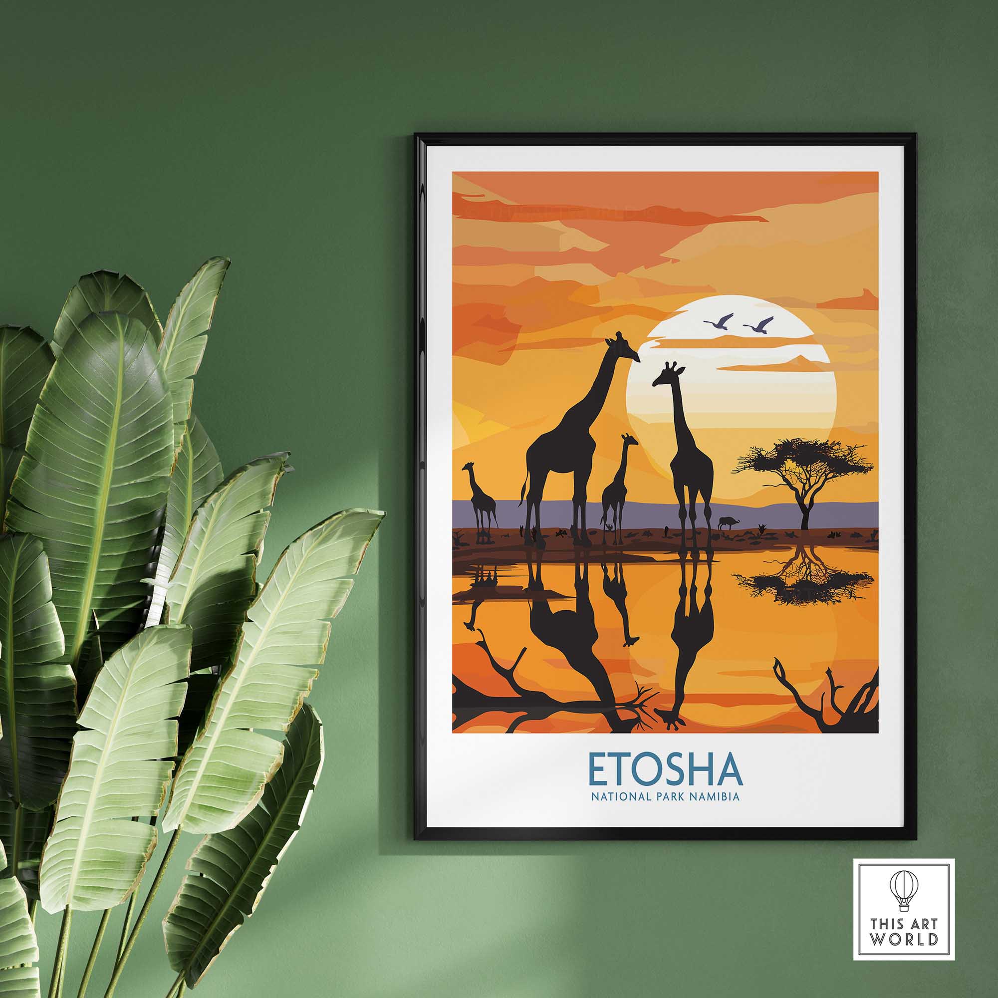 Etosha Safari Poster-This Art World