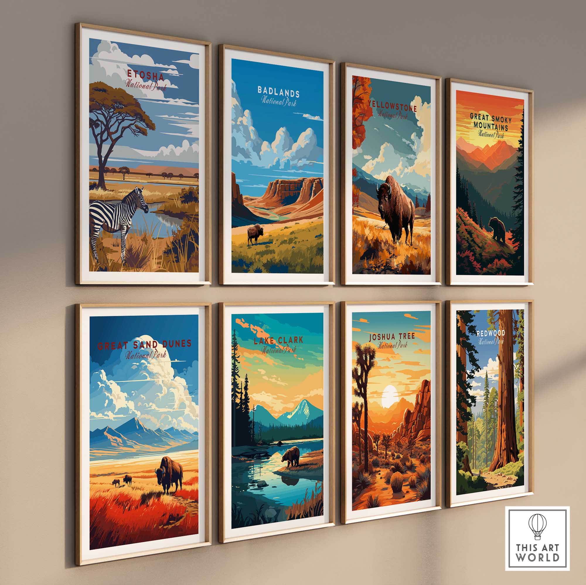 Etosha Wall Art-This Art World