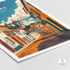 Evora Poster Portugal part of our best collection or travel posters and prints - This Art World