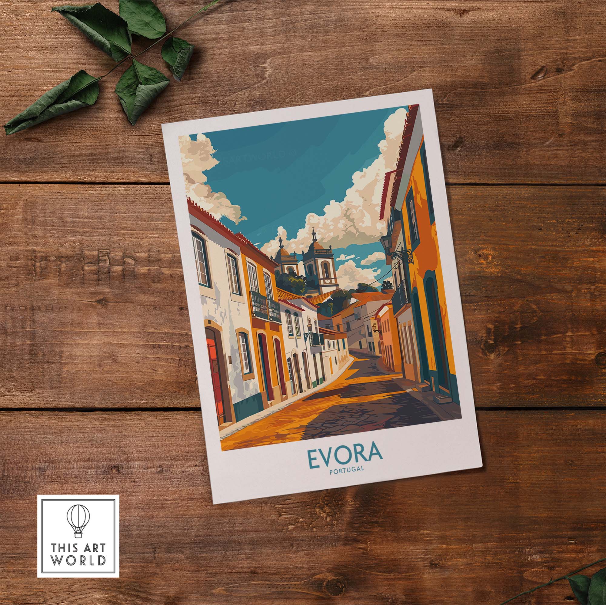 Evora Wall Art Print part of our best collection or travel posters and prints - This Art World