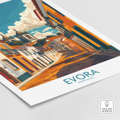 Evora Wall Art Print part of our best collection or travel posters and prints - This Art World