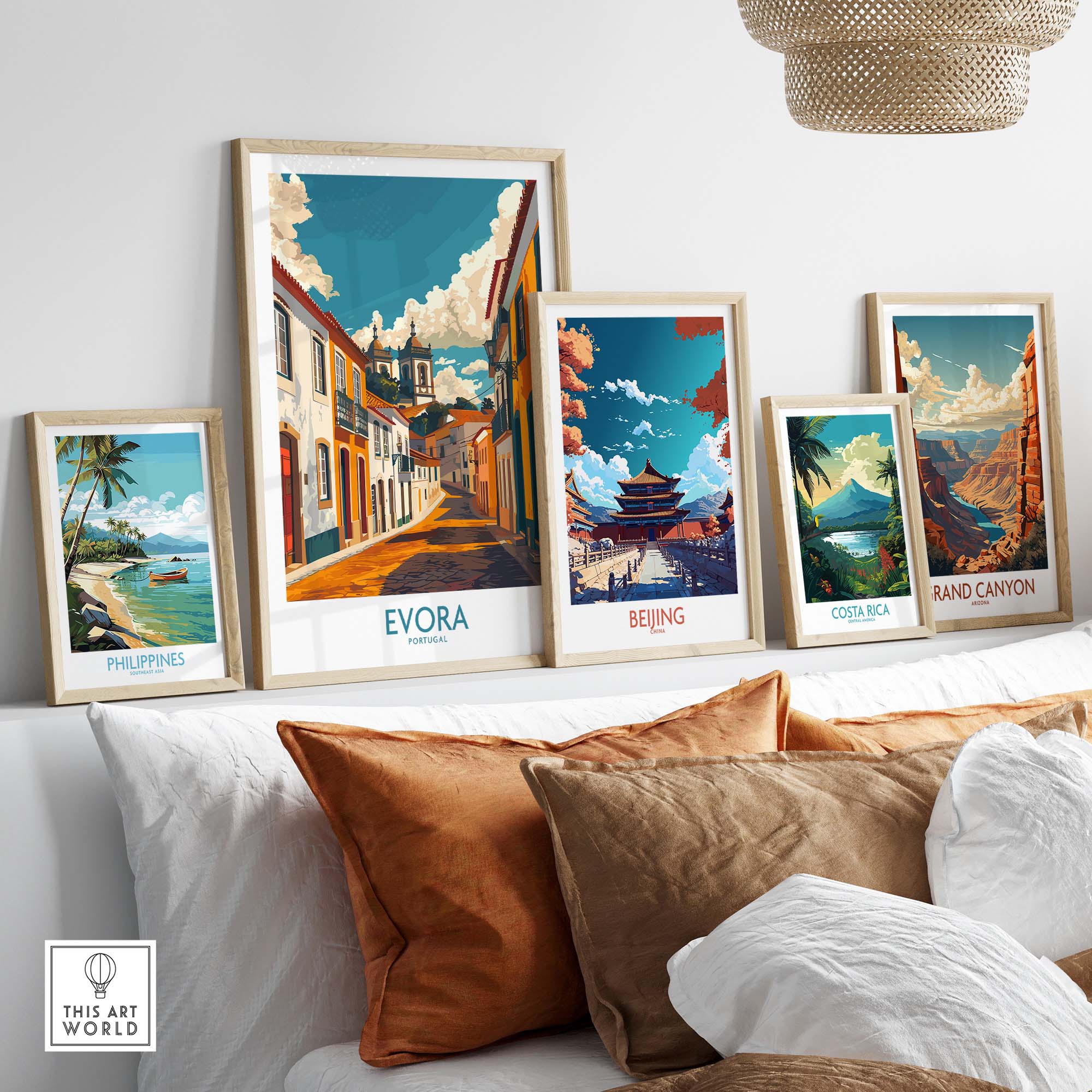 Evora Wall Art Print part of our best collection or travel posters and prints - This Art World