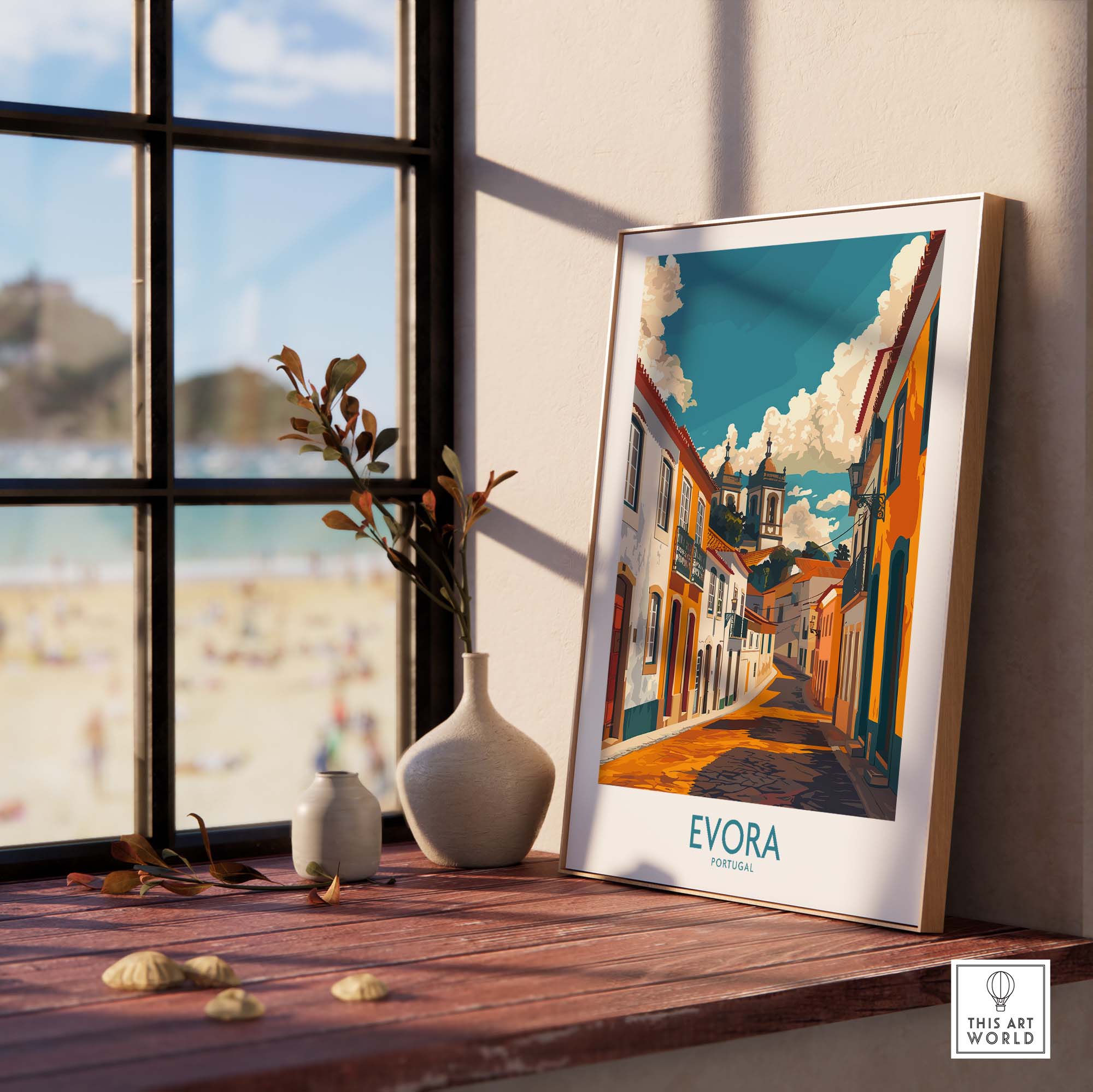 Evora Wall Art Print part of our best collection or travel posters and prints - This Art World