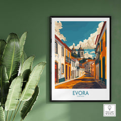 Evora Wall Art Print part of our best collection or travel posters and prints - This Art World