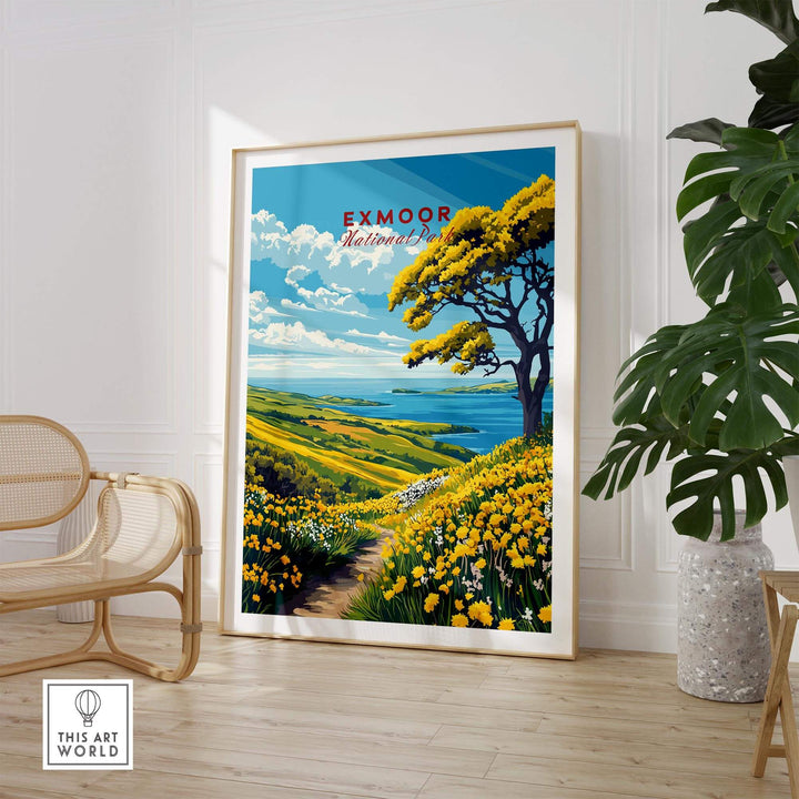 Exmoor National Park Print