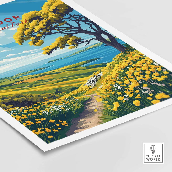 Exmoor National Park Print