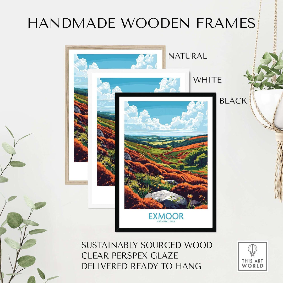 Exmoor Wall Art Poster