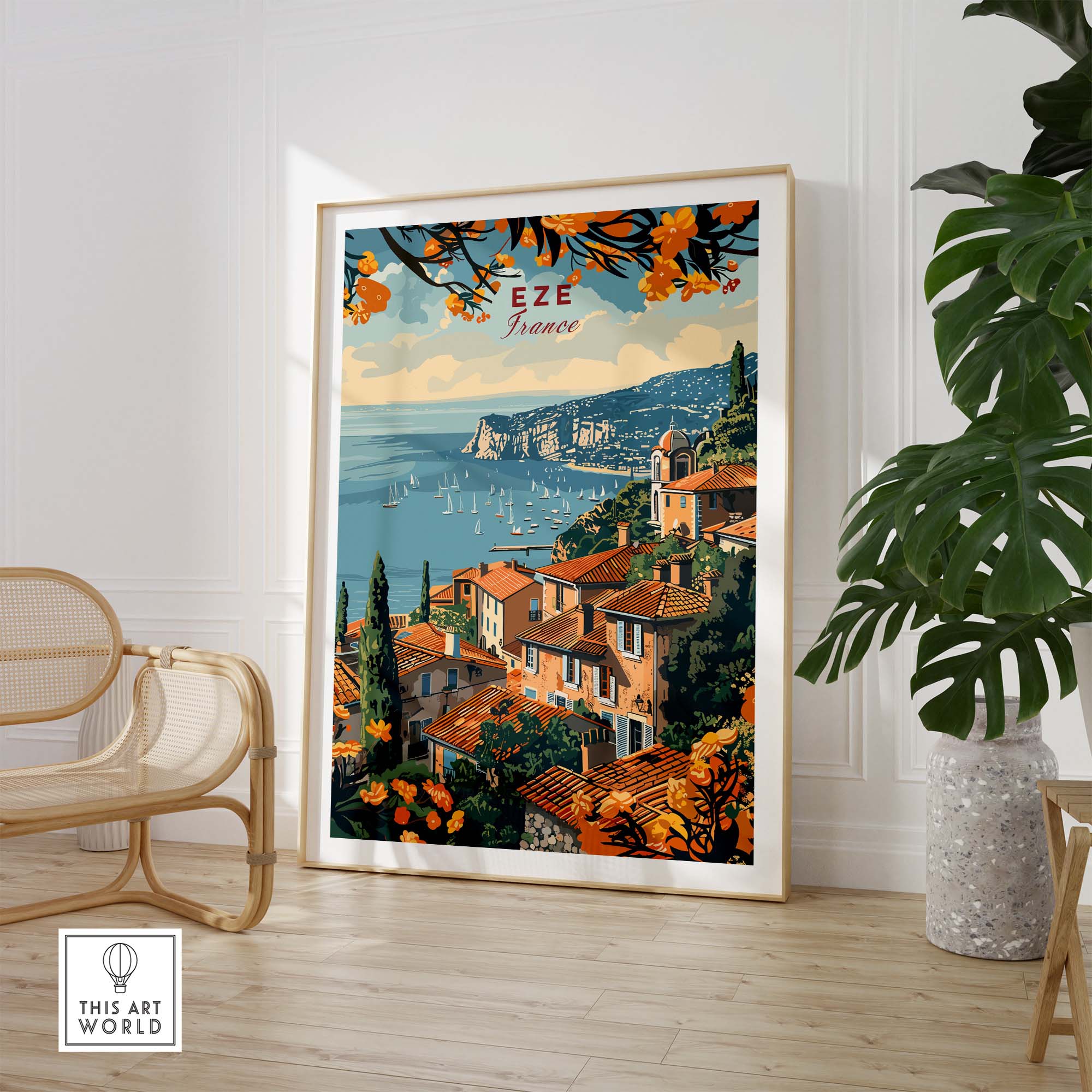 Eze Poster Print