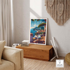 Eze Travel Poster