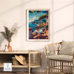Eze Travel Poster
