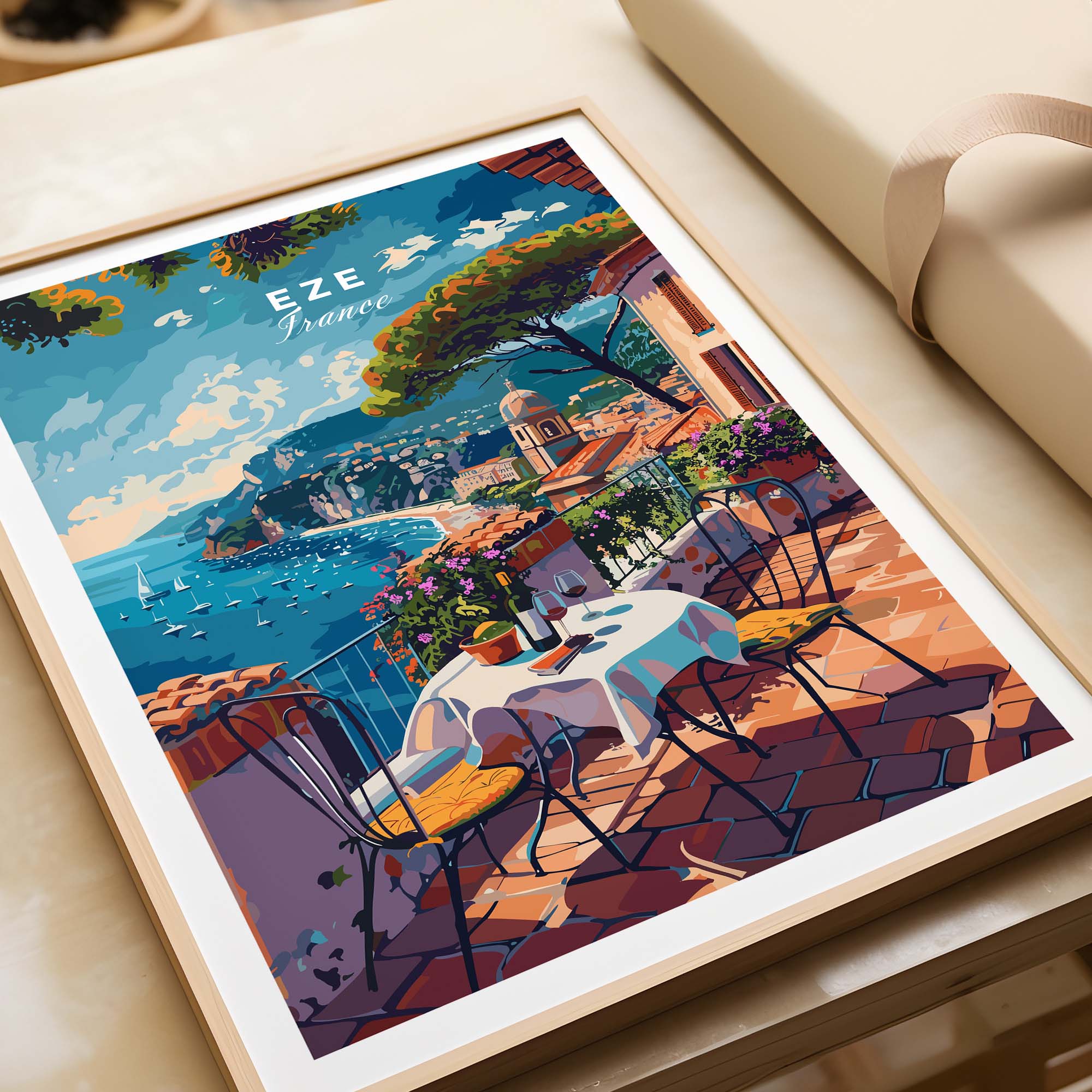 Eze Travel Poster