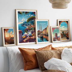 Eze Travel Poster