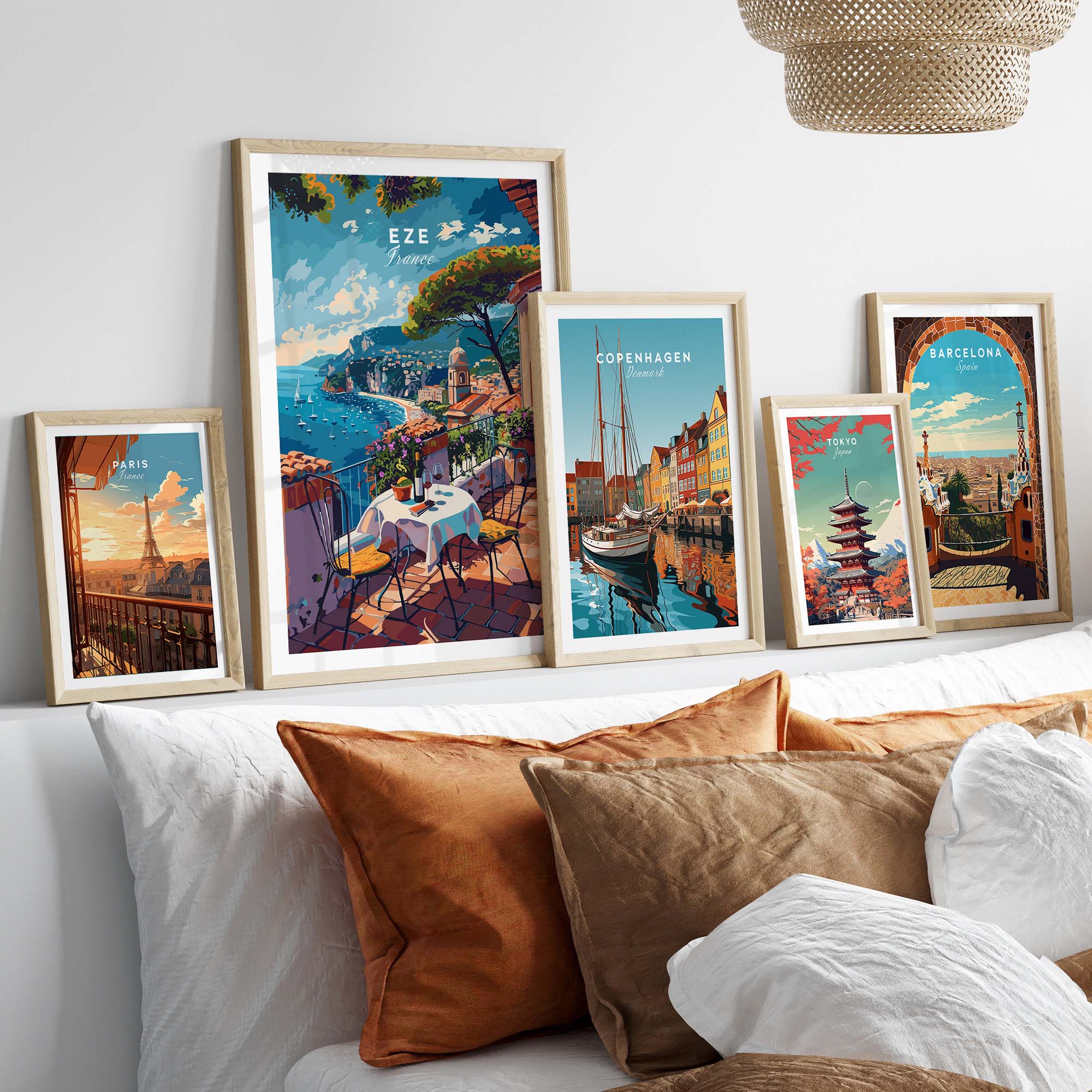 Eze Travel Poster