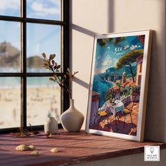 Eze Travel Poster