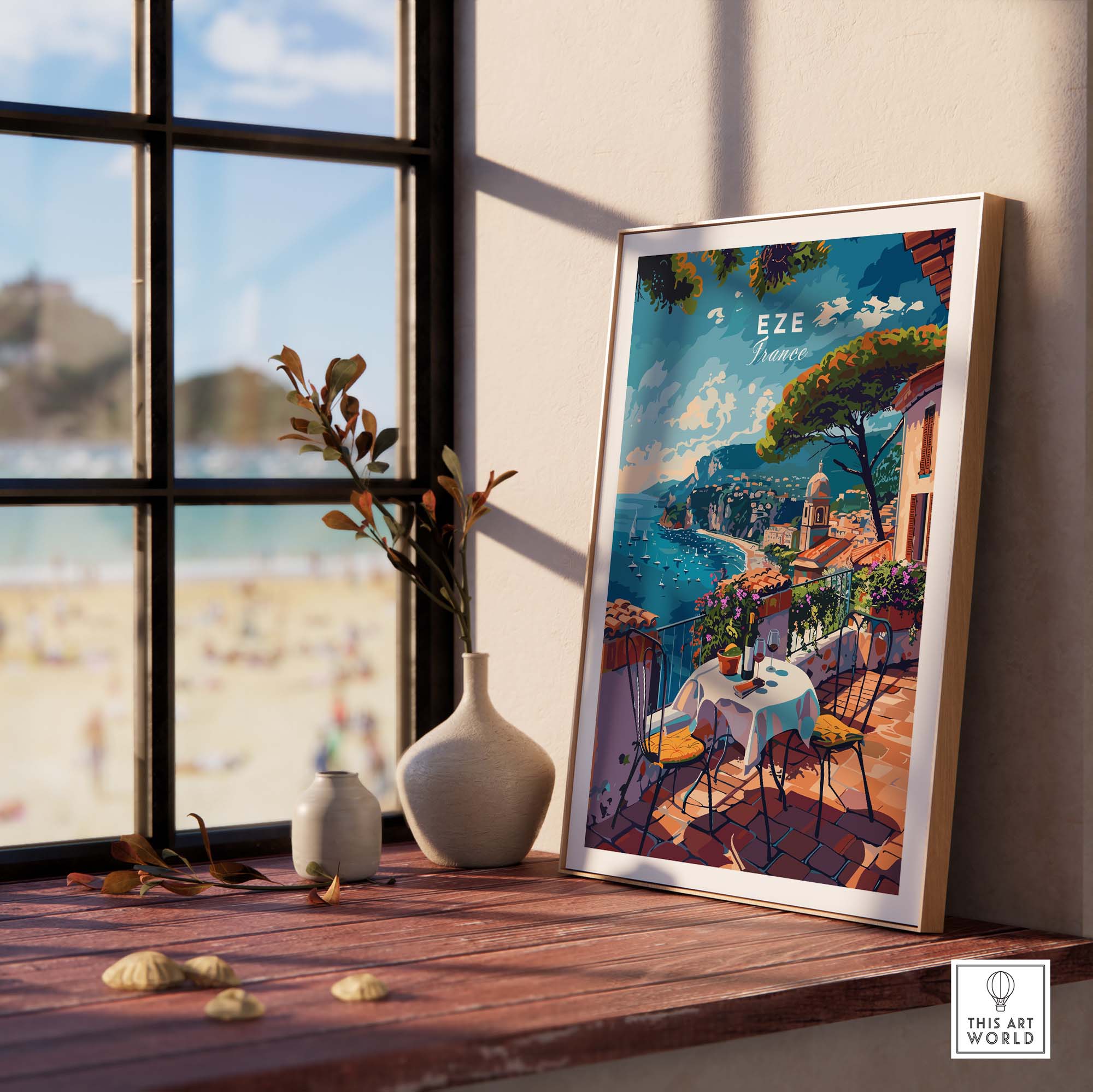 Eze Travel Poster