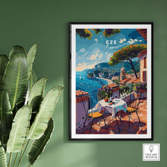 Eze Travel Poster