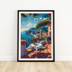 Eze Travel Poster