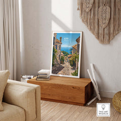 Eze Travel Print