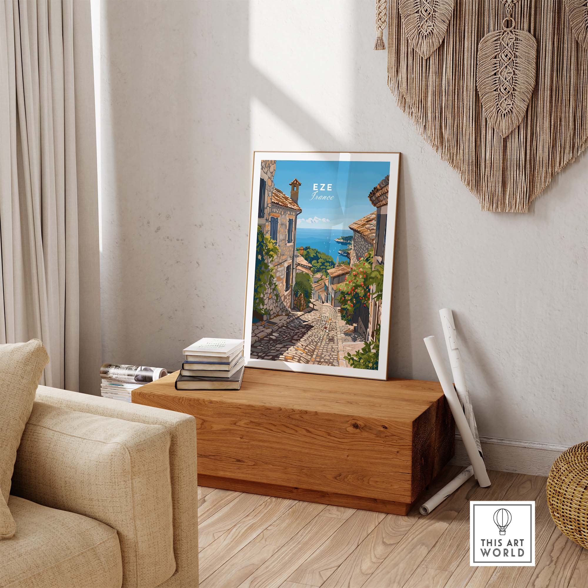 Eze Travel Print
