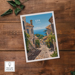 Eze Travel Print