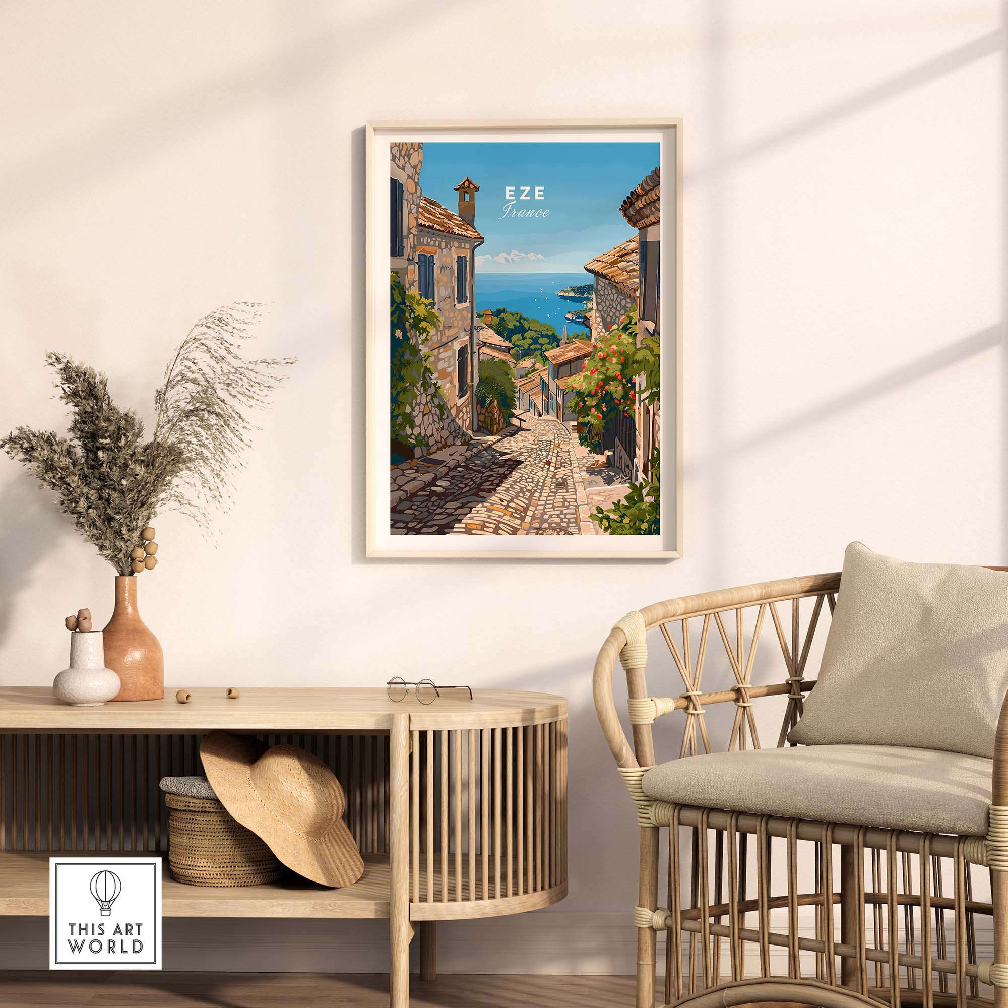 Eze Travel Print