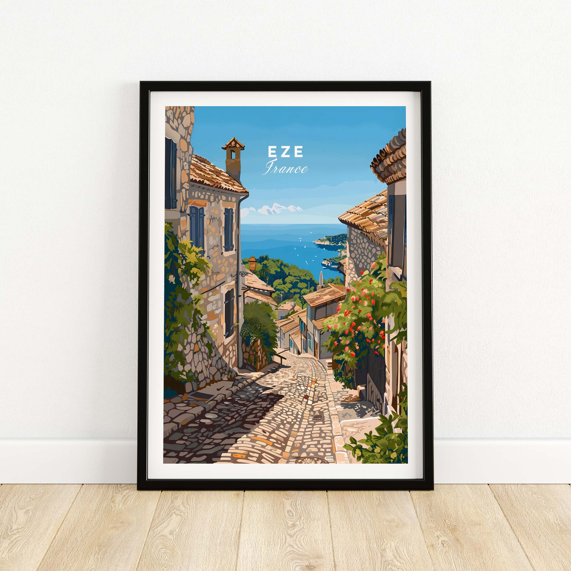 Eze Travel Print