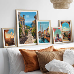 Eze Travel Print