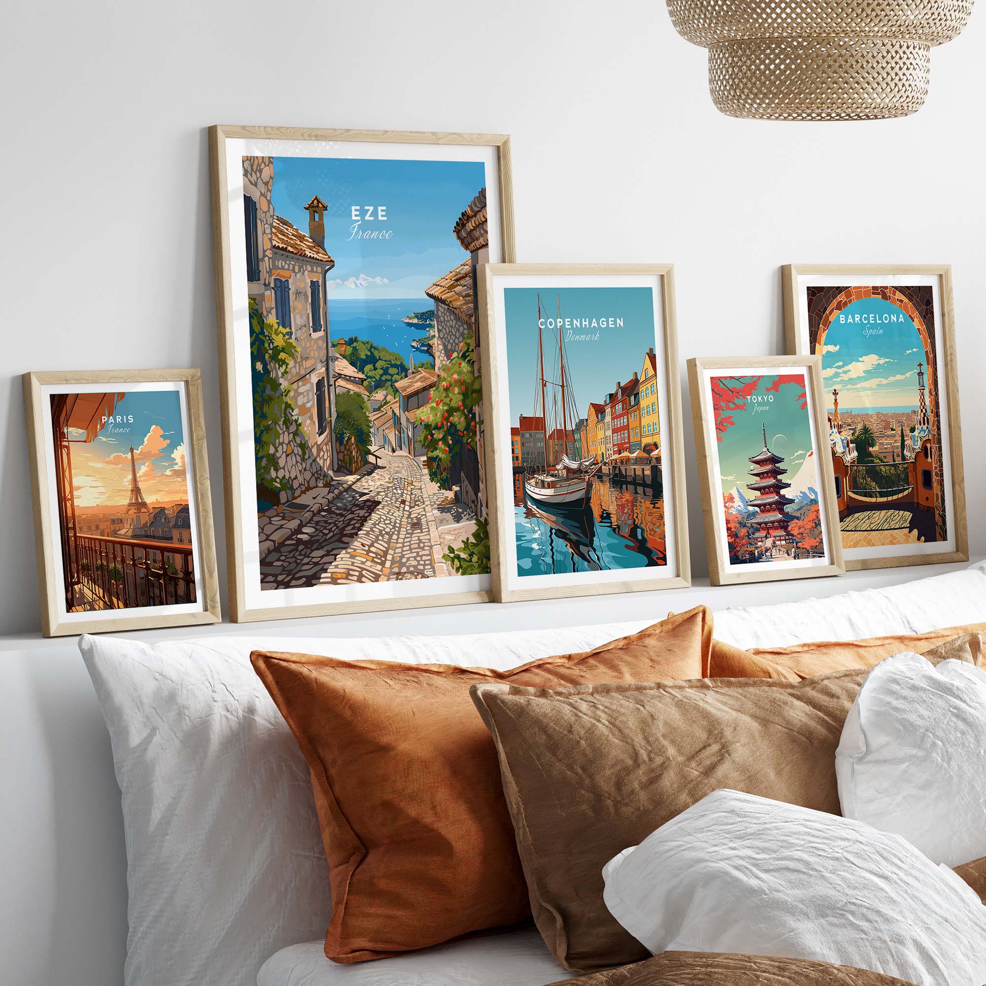 Eze Travel Print