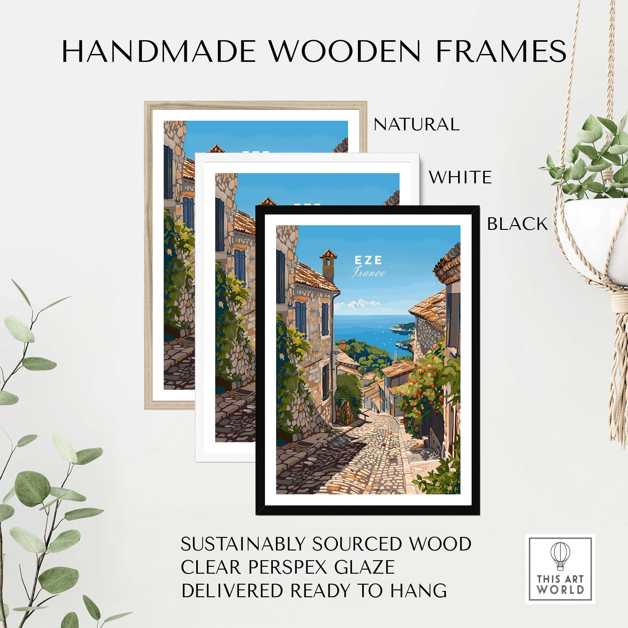 Eze Travel Print