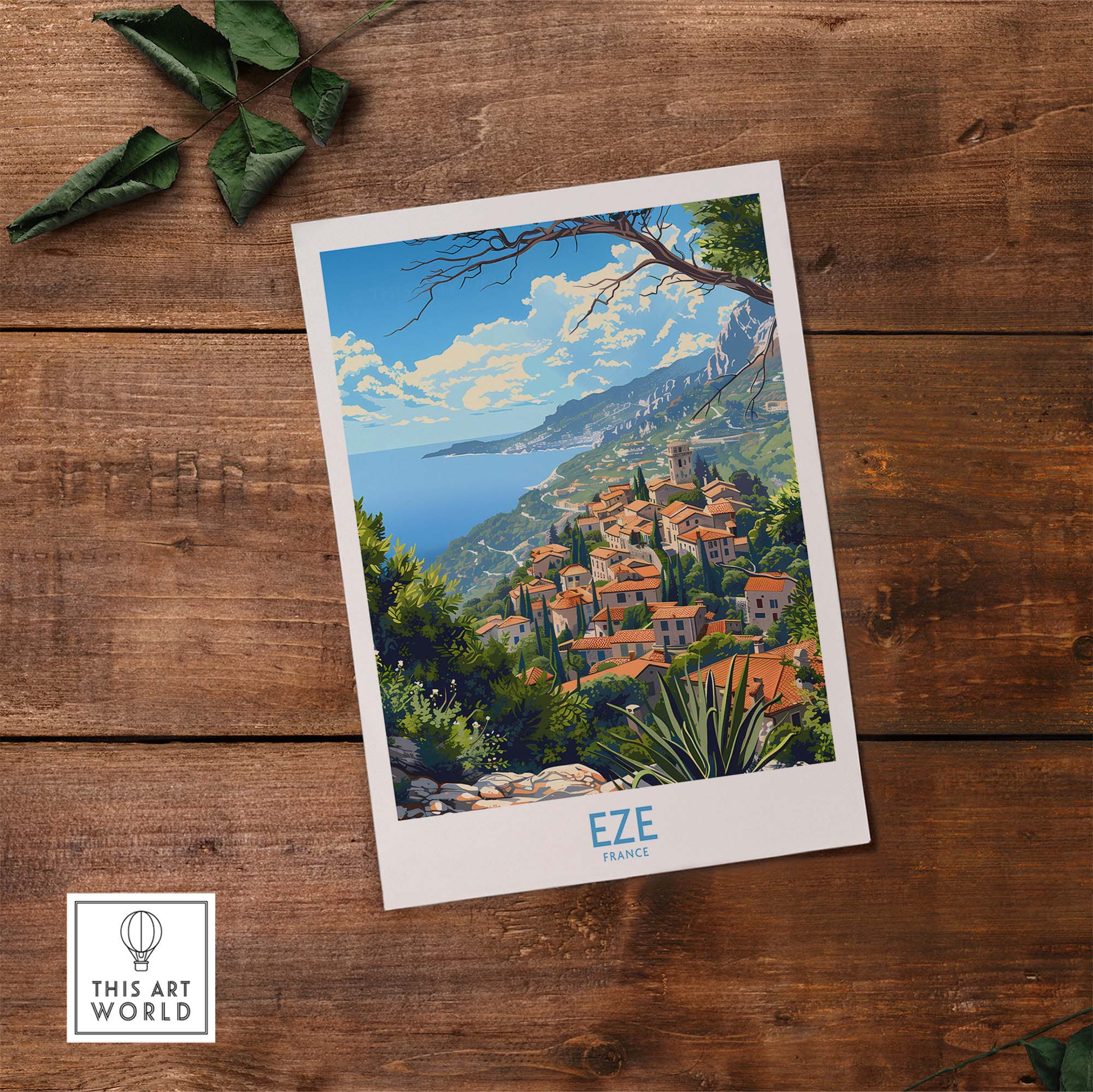 Eze Wall Art Print