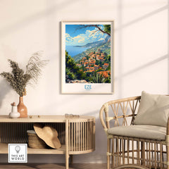 Eze Wall Art Print