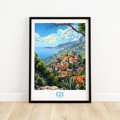 Eze Wall Art Print