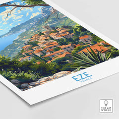 Eze Wall Art Print