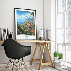 Eze Wall Art Print